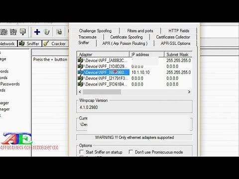 How to Fix 0.0.0.0 IP & MAC Address of External WiFi Card in Cain & Abel in Windows 8 & 10