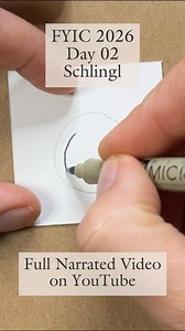✨ FYIC 2026 • Day 2 ✨ Today’s fragment for the Fragment of Your Imagination Challenge 2026 is Schlingl, a circular fragment by Ela Rieger. I’ve placed this fragment into a more detailed reticulum, which means some of the fragments become quite small. It’s a great way to explore scale and remember that fragments don’t all have to be identical — sometimes you’re just suggesting the pattern rather than drawing it in full. 🎥 You can watch the full narrated lesson on YouTube here: 👉 https://youtu.b