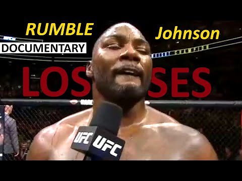 Anthony RUMBLE Johnson LOSSES in MMA Fights (TKO and 5 Submissions)