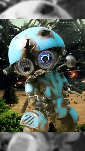 Sqweeks Saved by Hot Rod in Transformers Movie