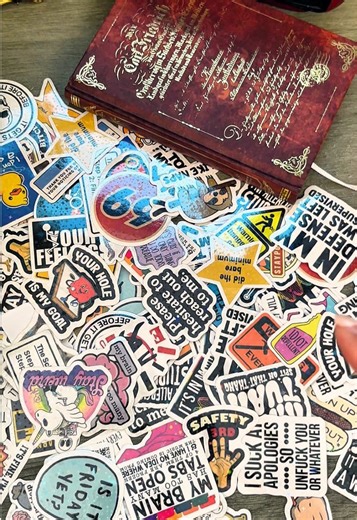 Super funny and sarcastic stickers #FunnyStickers #SarcasticStickers #VinylStickers #WaterproofStickers #stickers