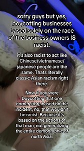 also if you knew anything about American cultural anthropology your question of “why are Asian businesses in black neighborhoods” would be answered. Also maybe not my place but I (for a long time) have seen so many microaggressions toward Asians FROM black Americans, honestly more than I’ve seen it from white Americans. Also, the hate during covid was actually insane. #fyp #xyzbca #stopasianhate
