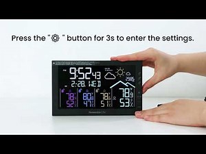 NewentorLife Z1 Weather Station: Basic Setup Operation