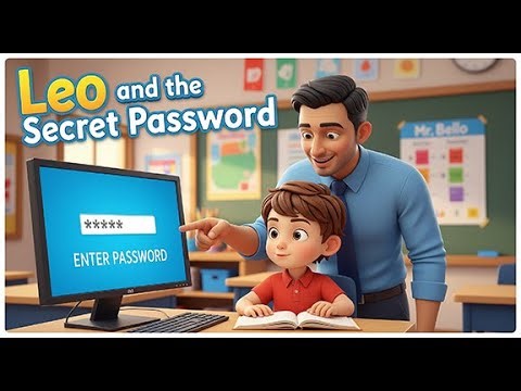 Leo and the Leo and the Secret Password! | A First Day of School Story About Computers Password