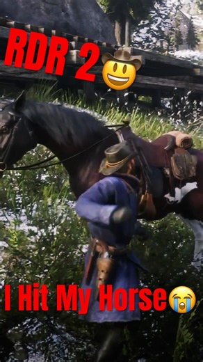 I HIT MY HORSE! Red Dead Redemption 2 EP 3 #rdr2