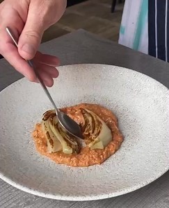 Plating up pan-fried hake at York & Albany.... delicious !!! | Gordon Ramsay