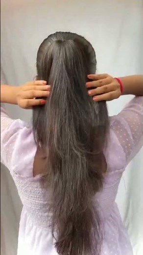 Try this beutiful hairstyles for women stylish sinpul hairstyles with bengoli