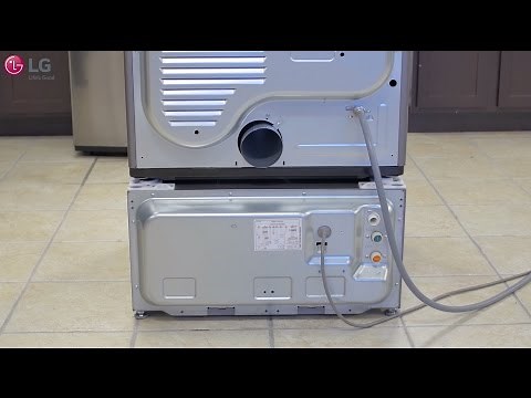 LG SideKick™ Installation Under a Dryer (Top Load Situation)