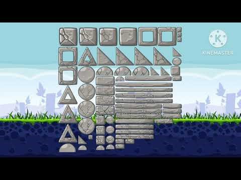 Oreo ngry Birds: All Wood, Glass, and Stone Sound Effects