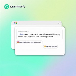 Grammarly works instantly across websites and desktop applications to ensure everything you type is mistake-free, clear, and professional. Download now! | Grammarly