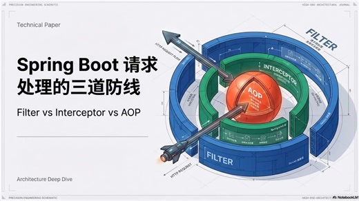 Springboot请求的filter interceptor AOP——对谈版