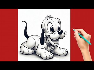How to Draw a Cute Cartoon Puppy 🐾 | Easy Step by Step