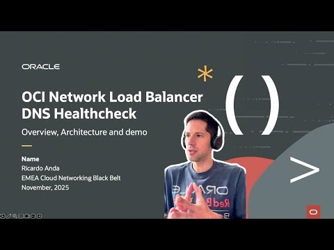 OCI Network Load Balancer DNS Healthcheck