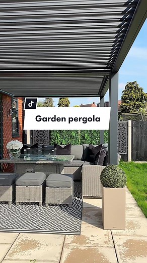 Halo Wall-Mounted Motorised Aluminium Pergola with Colour Changing LEDs