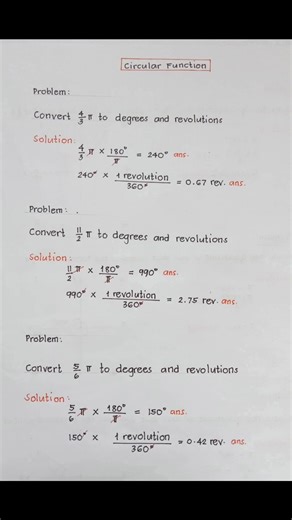 Circular function #mathematics #viralpost2025シ #IITJEE #maths #reelschallenge #iitjeepreparation #viralreelsシ #reelsviralシ #reelitfeelit #notes #notestoself | RK Mathematics