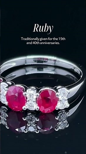 For the Love That Endures | Ruby Gift for 40th Anniversary