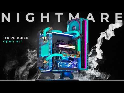 This Open-Air PC Looks INSANE… But it was a Total Mistake. (RTX 5080 + 9800X3D)