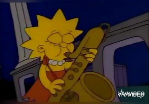 1.9K views · 78 reactions | Lisa plays her saxophone with Bleeding Gums Murphy!  Season 1 Episode 6 - Moaning Lisa | The Simpsons Best Scenes | Facebook