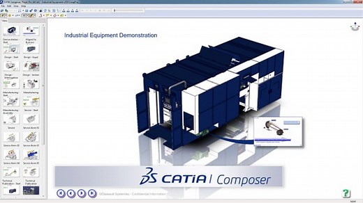 CATIA Composer Player | Solaer Ingenieria