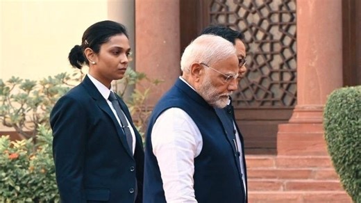 Picture of woman commando next to PM Modi goes viral. What we know