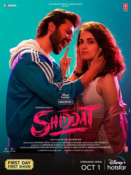 Shiddat (2021) ⭐ 7.6 | Romance