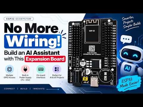 No More Wiring! Build an AI Assistant with This Expansion Board