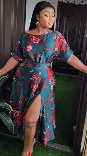 different gown styles with front slit