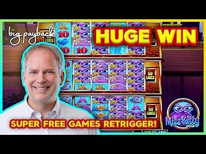 Rare Retrigger → HUGE WIN! Miss Kitty Gold Slots - EPIC SETUP!