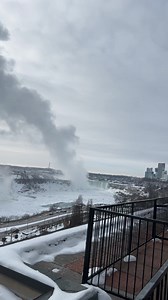Live from Niagara Falls at the The Brock Niagara Falls-Fallsview, Tapestry Collection by Hilton 11th floor balcony! | Niagara Falls
