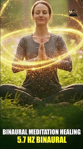 Binaural Meditation Healing 5.7 Hz | Deep Relaxation Music #binauralbeats #meditationmusic #yoga