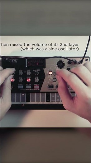 Hi-hats turned into whistles on the Volca Drum.