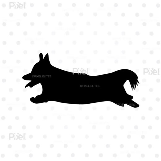 Corgi SVG Bundle: Puppy & Cardigan Welsh Dog Silhouette (digital Download) - Etsy