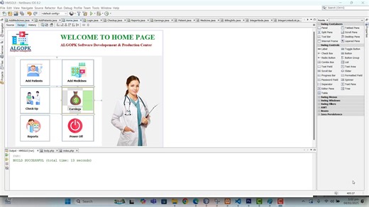 Complete Hospital Management System JAVA GUI by INFOVALLEY - Dailymotion