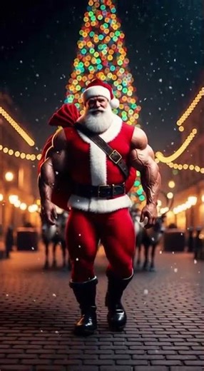 Santa brings gifts AND gains 🎁💪