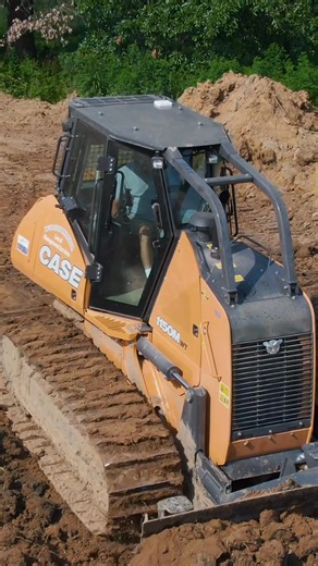 On The Jobsite | CASE Dozer putting in work 🔥 CASE Construction Equipment | #caseconstruction #casedozer #dozer #dozerlife #dronevideo | Luby Equipment