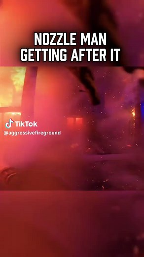 Nozzle man getting the F**K after it #firefighter #aggressivefireground #aggressivefirefighting #fires #pointofview #nozzleman #pov #structurefire #workingfire