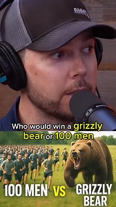 9.5K views · 53 reactions | Could a grizzly bear win a fight against 100 men? #discussion #grizzlybear #podcast #bravewilderness | Brave Wilderness | Facebook
