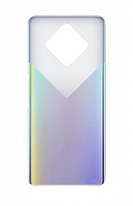 Back Panel Cover for Infinix Zero 8 - Silver