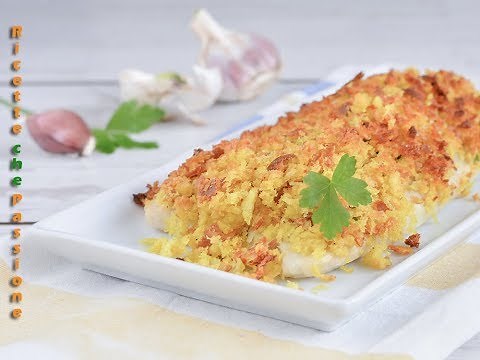 Pesce persico gratinato al forno - Ricette che Passione