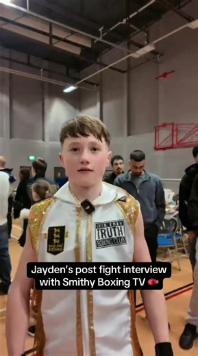 Post Fight Interview with Jayden and Smithy Boxing TV