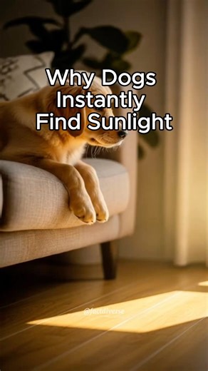 Why Dogs Instantly Find Sunlight