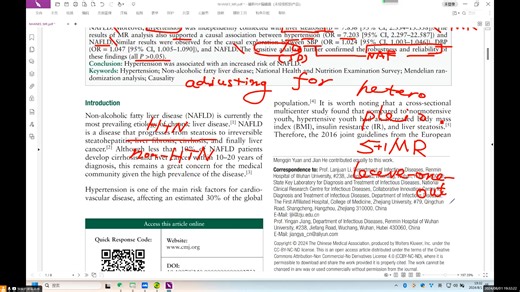 范文详解_(NHANES数据挖掘 孟德尔随机化)范文