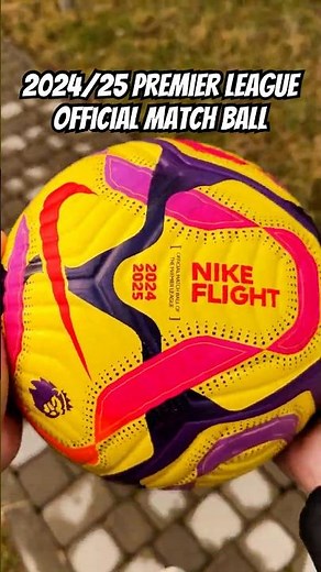 2024/25 Premier League Nike Flight Winter Official Match Ball review #football #epl #soccer