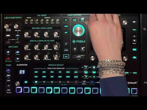 Exploring the ‪@AshunSoundMachines‬ LeviaSynth day 1 #patchfromscratch