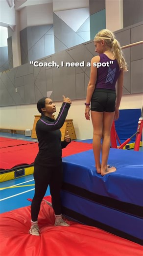 1M views · 28K reactions | Sometimes they just need the moral support!  #AbsoluteGymnastics露‍♀️ #AbsoluteGymnasticsUAE #GymnasticsPassion #GymnasticsFever #⚪️ #InfiniteSports #UAEGymnastics #ArtisticGymnastics #RhythmicGymnasitics | Absolute Gymnastics | Facebook