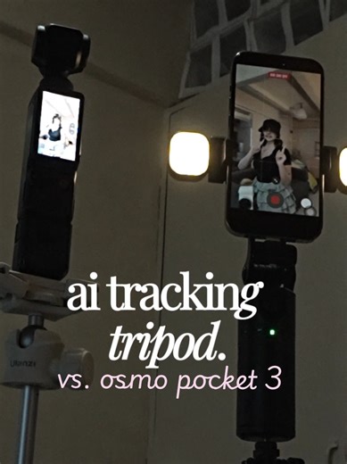 AI Tracking Tripod: Perfect for Solo Vlogging