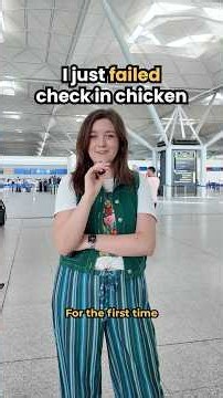 I just FAILED check in chicken