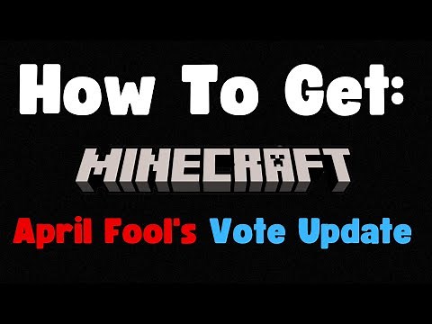 How To Get 2023 April Fool's Update Minecraft (Tutorial)