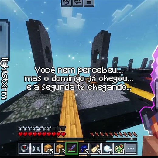 Ele chegou... #mc #mcbe #mcpe #minecraft #shorts