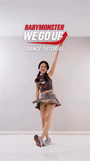Sing Sing on Instagram: "BABYMONSTER “WE GO UP” dance tutorial, slowed, mirrored, with Singsinging #babymonster #wegoup #wegoupchallenge #kpopdancetutorial #kpop @babymonster_ygofficial"